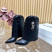 kitlife givenchy ankle boots soft leather black - 6