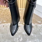 kitlife givenchy ankle boots soft leather black - 5