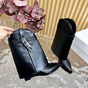 kitlife givenchy ankle boots soft leather black - 3