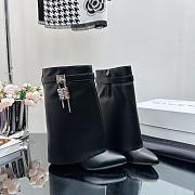 kitlife givenchy ankle boots  leather black - 1