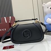 kitlife Gucci Blondie small top handle bag black - 815714- 27 x 17 x 7cm  - 1