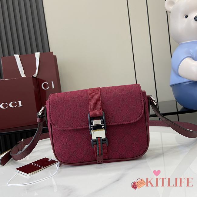 kitlife Gucci red bag - 20x14x6.5cm - 1