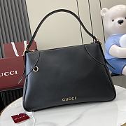 Kitlife gucci GG Emblem medium shoulder bag black - 37x238 cm - 1