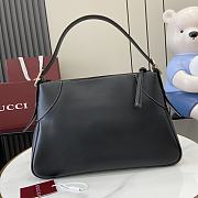 Kitlife gucci GG Emblem medium shoulder bag black - 37x238 cm - 6