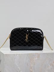 kitlife Saint Laurent Gaby patent leather shoulder bag - 19x3x3.5cm  - 1