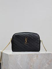 kitlife Saint Laurent Gaby patent leather shoulder bag black - 19x3x3.5cm - 1