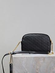 kitlife Saint Laurent Gaby patent leather shoulder bag black - 19x3x3.5cm - 5