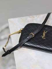 kitlife Saint Laurent Gaby patent leather shoulder bag black - 19x3x3.5cm - 2