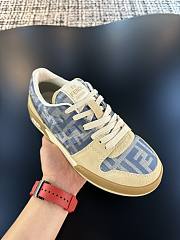 Kitlife FENDI 'match' sneakers denim - 4