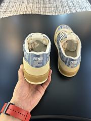 Kitlife FENDI 'match' sneakers denim - 2