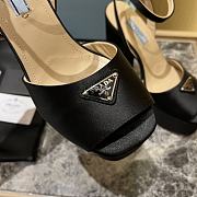 Kitlife Prada satin platform 135mm heels black - 4