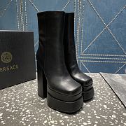 kitlife Versace 155mm platform boots black - 5