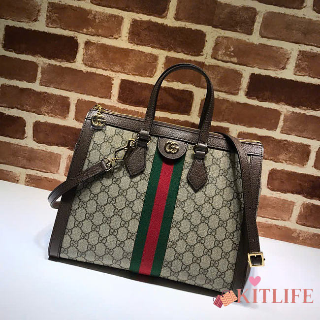 kitlife GUCCI Ophidia GG Small Tote Bag Handbag Shoulder - 33x24.5x17.5cm - 1