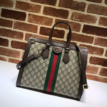 kitlife GUCCI Ophidia GG Small Tote Bag Handbag Shoulder - 33x24.5x17.5cm