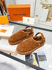 Louis Vuitton Aspen Platform Clog shoes brown - 4