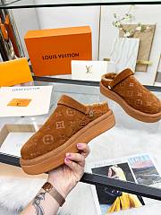 Louis Vuitton Aspen Platform Clog shoes brown - 3