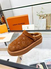 Louis Vuitton Aspen Platform Clog shoes brown - 2