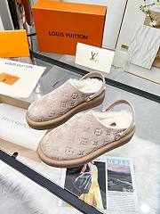 kitlife Louis Vuitton Aspen Platform Clog shoes beige - 1