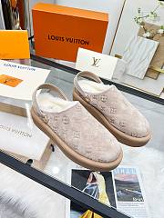 kitlife Louis Vuitton Aspen Platform Clog shoes beige - 3