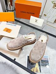 kitlife Louis Vuitton Aspen Platform Clog shoes beige - 2