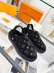 kitlife Louis Vuitton Aspen Platform Clog shoes black - 2