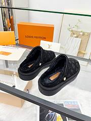 kitlife Louis Vuitton Aspen Platform Clog shoes black - 3