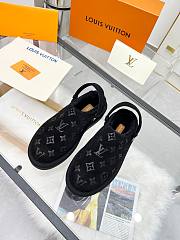 kitlife Louis Vuitton Aspen Platform Clog shoes black - 6