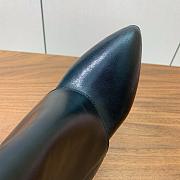 kitlife Givenchy Shark Lock Buckles leather ankle boots black - 5