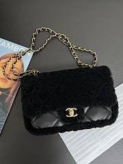 Kitlife Chanel flap bag new ss black - 16 x 23.5 x7.5 cm - 1