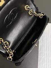 Kitlife Chanel flap bag new ss black - 16 x 23.5 x7.5 cm - 3