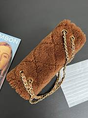 Kitlife Chanel flap bag new ss brown - 16 x 23.5 x7.5 cm  - 4