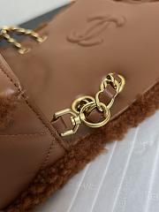 Kitlife Chanel flap bag new ss brown - 16 x 23.5 x7.5 cm  - 3