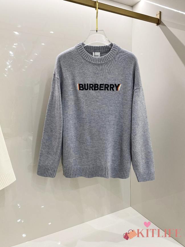 Kitlife burberry sweater gray - 1