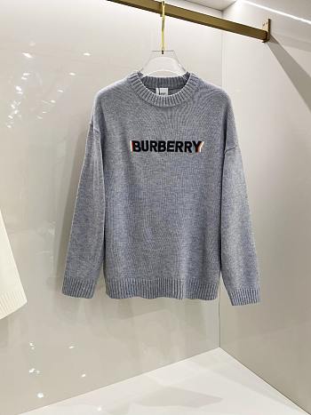 Kitlife burberry sweater gray