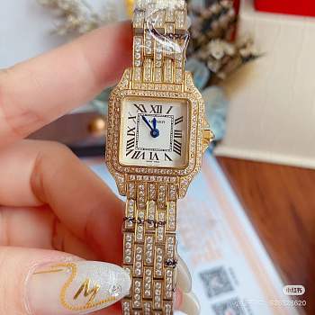 Kitlife Cartier Panthere 18K Yellow Gold Watch - 20x30mm