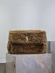 kitlife YSL NIKI medium in shearling bag - 47×34×16cm - 1