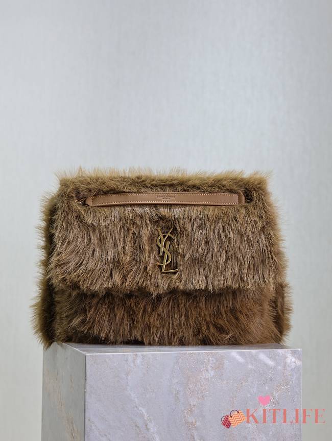 kitlife YSL NIKI small in shearling bag - 32×23×9cm  - 1