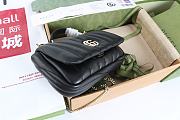 Kitlife GG Milano small top handle bag Double G black -  21x12.5x4.5 cm - 5