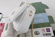 Kitlife GG Milano small top handle bag Double G white - 21x12.5x4.5 cm - 6