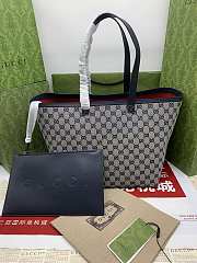 Kitlife Gucci Totissima medium tote bag blue - 30x28x26 cm - 1