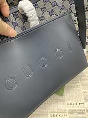 Kitlife Gucci Totissima medium tote bag blue - 30x28x26 cm - 4