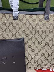 Kitlife Gucci Totissima medium tote bag beige - 30x28x26 cm - 5