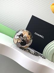 kitlife Chanel Camellia CC Sphere Minaudière Metallic and Crystal Bag  - 1