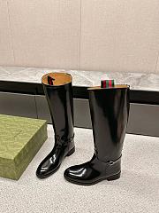 kitlife Gucci Women's slim Horsebit boot black - 1