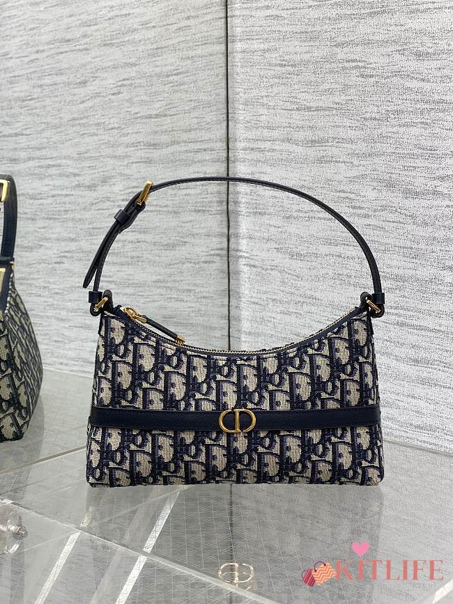 Kitlife Dior Caro Mini Hobo Shoulder Bag caro - 23 x 13 x 6 cm - 1