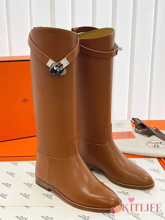 Kitlife Hermes Boots brown - 1