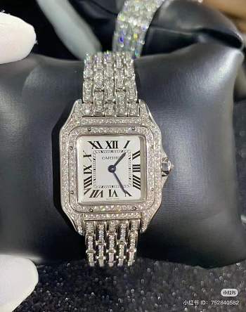 Kitlife Cartier Panthere 18K silver Watch - 20x30mm