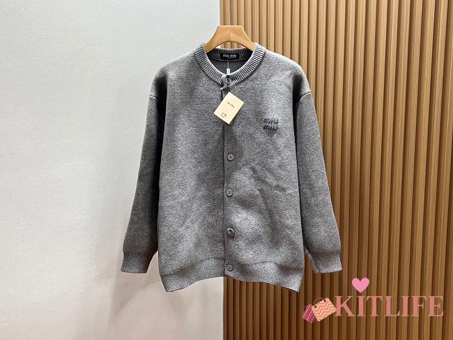 kitlife MIUMIU Cardigan gray - 1
