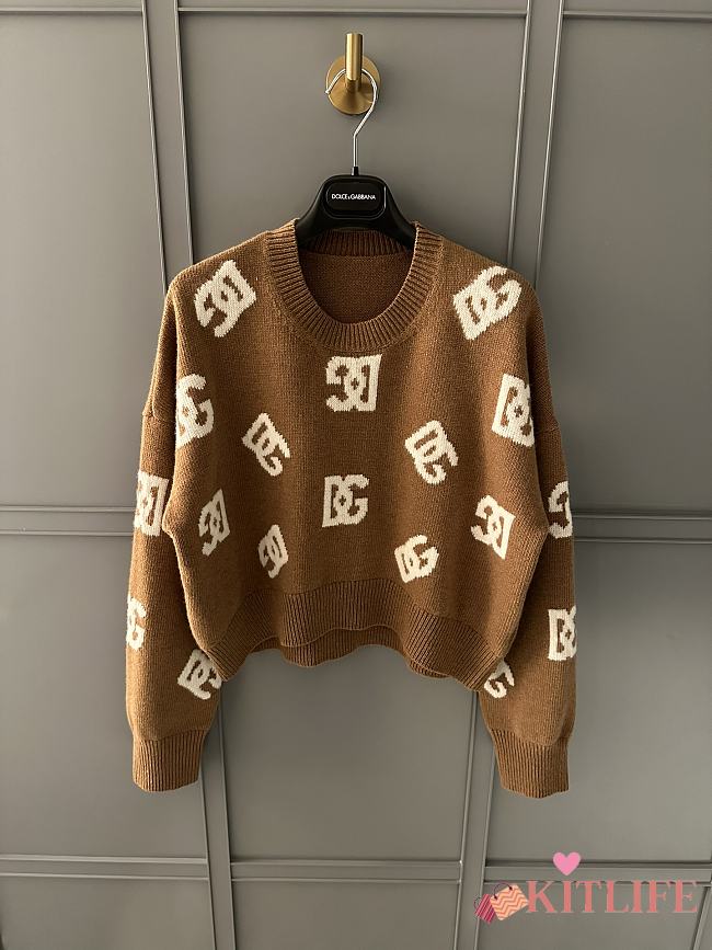 Kitlife D&G sweater brown 06 - 1