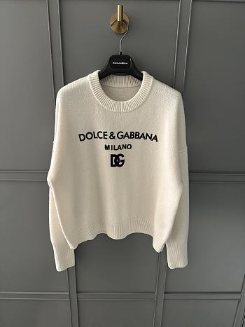 Kitlife D&G sweater White 06